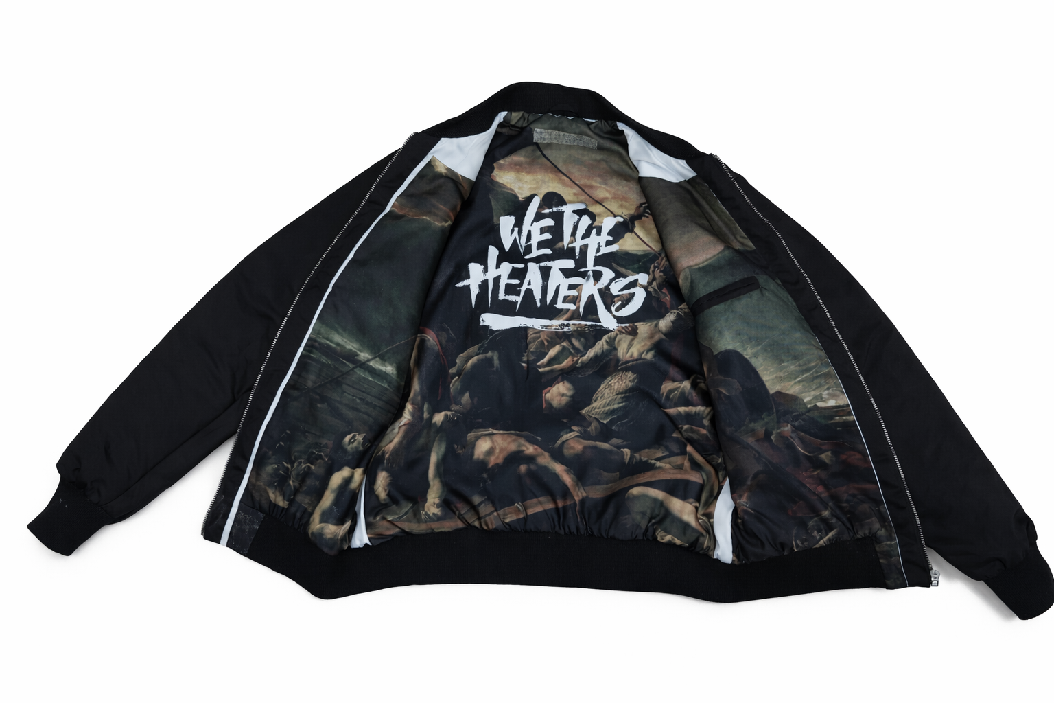 Linings with placement sublimation printing