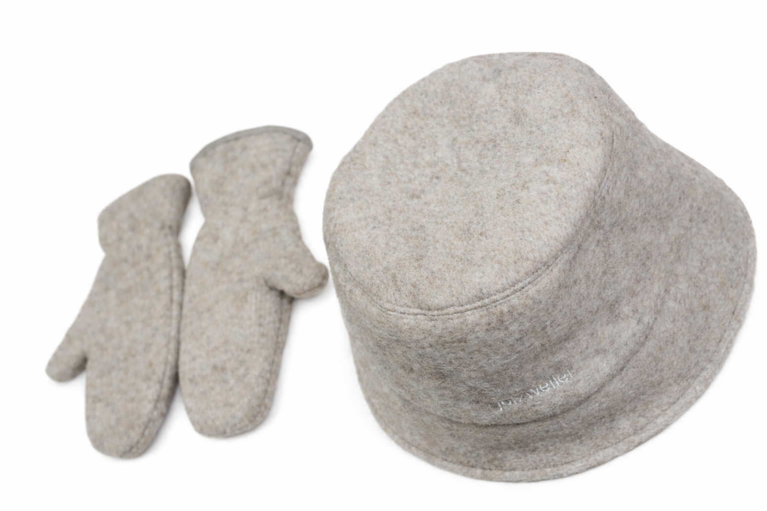 100% wool gloves and hats